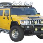 Hummer H2 Fender Flare Kit Unpainted For 03-09 Hummer H2 Stillen
