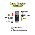⁦Super Coupler 1/4 Inch FPT Female Power Tank⁩ - الصورة ⁦2⁩