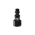 Industrial Interchange Plug Black 1/4 FPT Female Power Tank