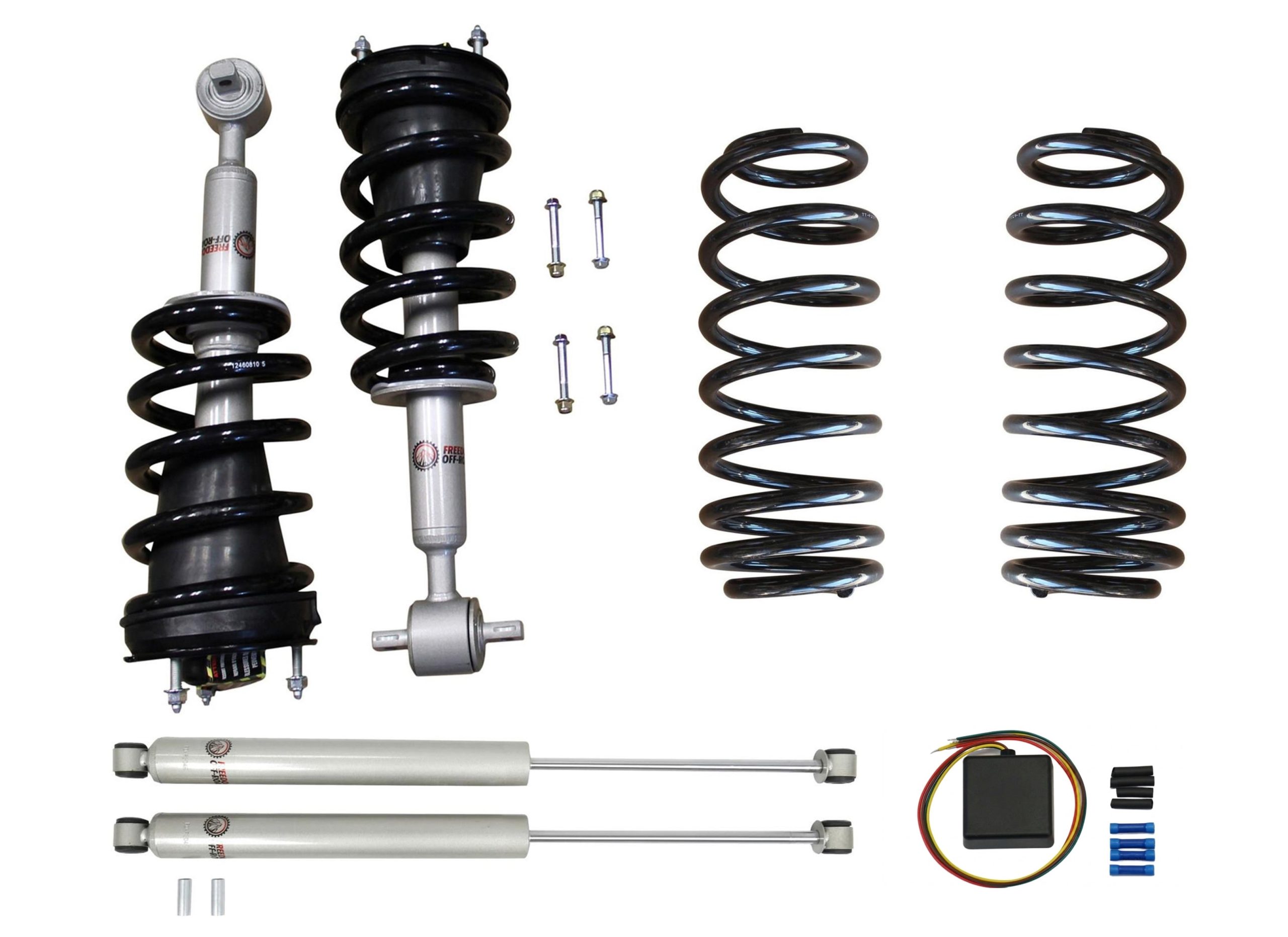 FO-G803-1-AIR-CONV_0-GHNX 3 Inch Lift Kit Air Suspension Conversion 15-20 Tahoe, Yukon, Yukon XL, Suburban, Escalade Freedom Off Road - Image 1