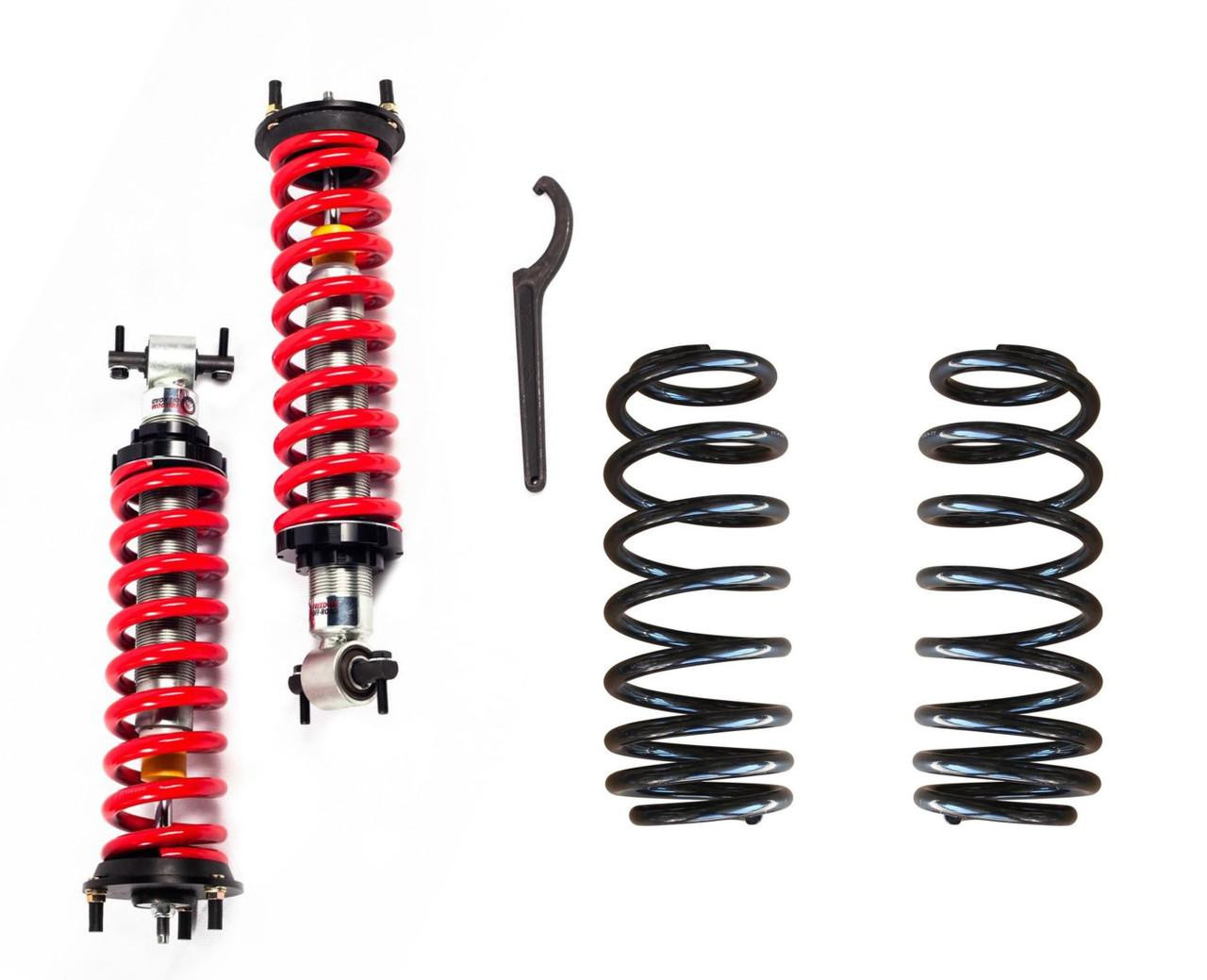 FO-G903-2-KIT-GHNX 1-4 Inch Adjustable Coilovers with 2 Inch Rear Lift Springs 07-20 Chevrolet Tahoe/GMC Yukon/CadillacEscalade/Chevrolet Avalanche Freedom Off-Road - Image 1