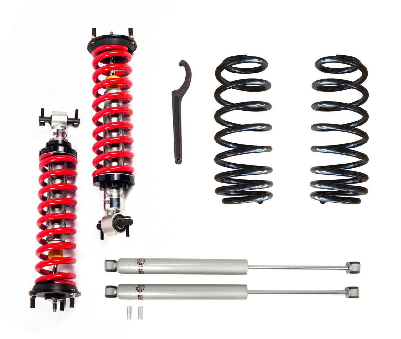 FO-G903-2-KITFO-G301R-GHNX 1-4 Inch Adjustable Coilovers / 2 Inch Rear Lift Springs and Shocks 07-20 Chevrolet Tahoe/GMC Yukon/CadillacEscalade/Chevrolet Avalanche Freedom Off-Road - Image 1