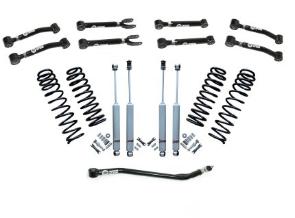 2.5 Inch Lift Kit w/ Shocks, Adjustable Control Arms, and Adjustable Front Track Bar 1997-2006 Jeep Wrangler TJ/1997-2006 Jeep LJ Freedom Off-Road