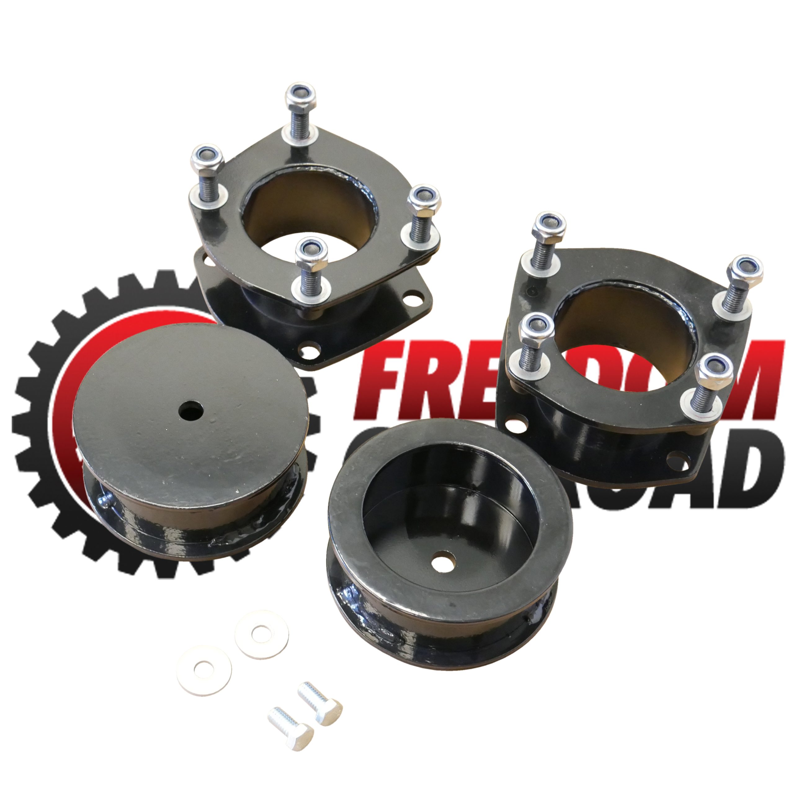 FO-J308F30FO-J308R30-GHNX 3 Inch Front 3 Inch Rear Lift Spacers 06-10 Commander 05-10 Grand Cherokee Freedom Off-Road - Image 1