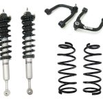 Front 2 Inch Lift Struts w/ Rear 2 Inch Lift Springs and Front Upper Control Arms 08-22 Toyota Sequoia Freedom Off-Road