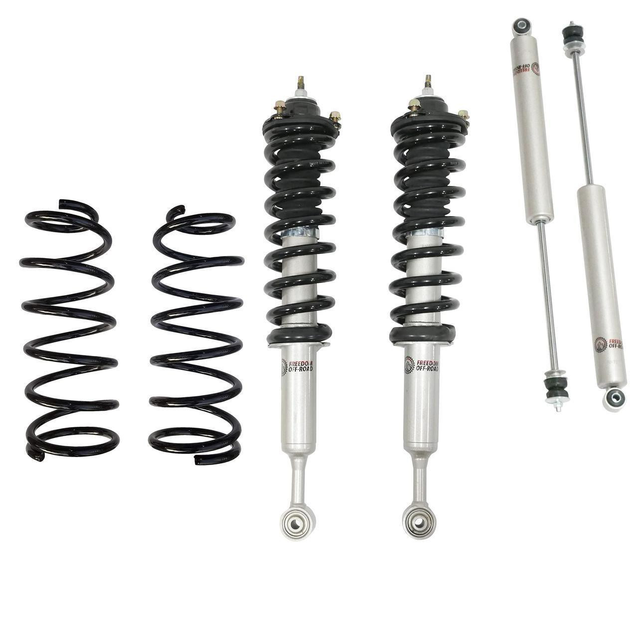FO-T809-KIT-GHNX 2 Inch Lift Kit Front Struts w/ Rear Lift Springs and Shocks 22-Present Toyota Tundra/23-Present Toyota Sequoia Freedom Off-Road - الصورة 1