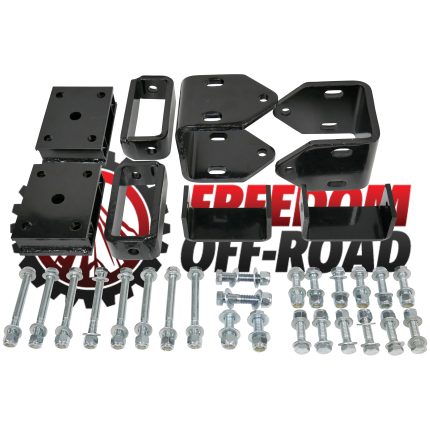 طقم رفع لعربة الجولف بقطعة 4 بوصة لطراز EZGO TXT Medalist Gas Models 95-96 Yamaha G14 A Ultima Freedom Off-Road