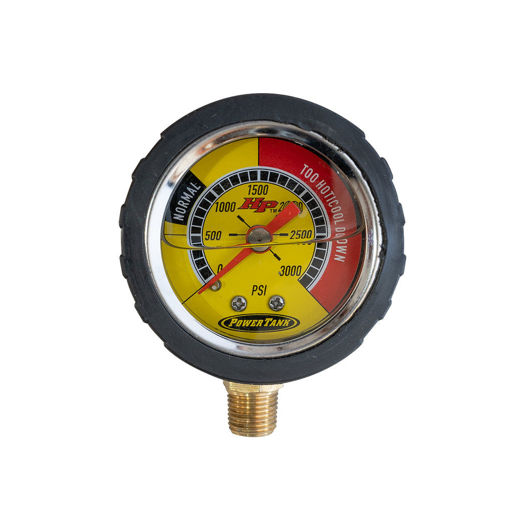 GAU-0207-GNJC Replacement Gauge 3000 psi HP250i Regulator Replacement Top Gauge Power Tank - Image 1
