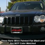 Grand Cherokee Headlight Accents Unpainted For 05-07 Jeep Grand Cherokee Stillen
