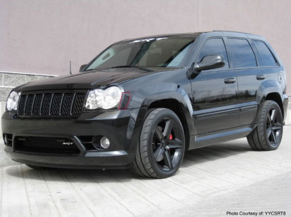 KA61127-DJJX Light Covers Unpainted For 08-10 Jeep Grand Cherokee Stillen - Image 1