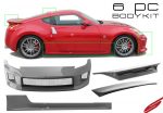 370Z Z34 6-Piece Body Kit Unpainted For 09-20 Nissan 370Z Z34 Stillen - Image 2