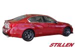 ⁦Infiniti Q50 Rear Diffuser Matte Black For 14-17 Infiniti Q50 Stillen⁩ - الصورة ⁦13⁩