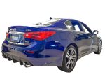⁦Infiniti Q50 Rear Diffuser Matte Black For 14-17 Infiniti Q50 Stillen⁩ - الصورة ⁦8⁩