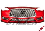 Infiniti Q60 Front Splitter & Winglets Matte Black For 17-21 Infiniti Q60 Stillen - Image 3