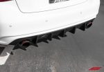 Infiniti Q50 Rear Diffuser Matte Black For 18-21 Infiniti Q50 Stillen - Image 4
