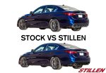 Infiniti Q50 Rear Diffuser Matte Black For 18-21 Infiniti Q50 Stillen - Image 7