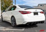 Infiniti Q50 Rear Diffuser Unpainted For 18-21 Infiniti Q50 Stillen - Image 3