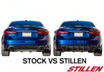 Infiniti Q50 Rear Diffuser Unpainted For 18-21 Infiniti Q50 Stillen - Image 7