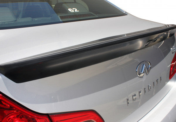 KB11843-DJJX Infiniti G35/G37 Trunk Spoiler Backup Camera Unpainted For 07-08 Infiniti G35 09-12 G37 Stillen - Image 1