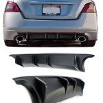 Nissan Maxima Rear Diffuser Matte Black For 09-15 Nissan Maxima Stillen