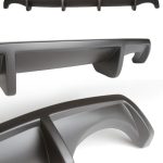 Honda Accord Rear Diffuser Unpainted For 13-17 Honda Accord Coupe Stillen