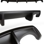 Honda Accord Rear Diffuser Matte Black For 13-17 Honda Accord Coupe Stillen