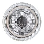 Chrome LED 7 Inch with HDR Switchback Halo with Original Glass Dapper Lighting