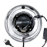 Chrome LED 7 Inch with HDR Switchback Halo with Original Glass Dapper Lighting - Image 3
