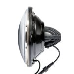 Black LED Seven with Smoked HDR Halo Dapper Lighting - Image 2