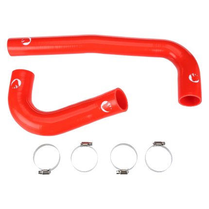 مجموعة خرطوم تبريد السيراميك الثقيل لسيارات 03-10 بسعة Dodge Ram Cummins 5.9 لتر/6.7 لتر، 2500 و3500 راند من شركة 5.9L/6.7L Red Mammoth Parts