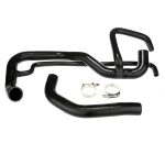 Heavy Duty Silicone Radiator Coolant Hose Kit For 2001-2005 Chevy GMC Sierra 2500 3500 6.6L Duramax Coolant Hoses Black Mammoth Parts