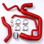 Heavy Duty Silicone Coolant Hose Kit Fits 2006-2010 Chevy Silverado GMC Sierra 6.6L Duramax Red Mammoth Parts
