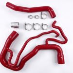 Heavy Duty Silicone Coolant Hose Kit Compatible With 2011-2016 Chevy Silverado GMC Sierra 6.6L Duramax Red Mammoth Parts