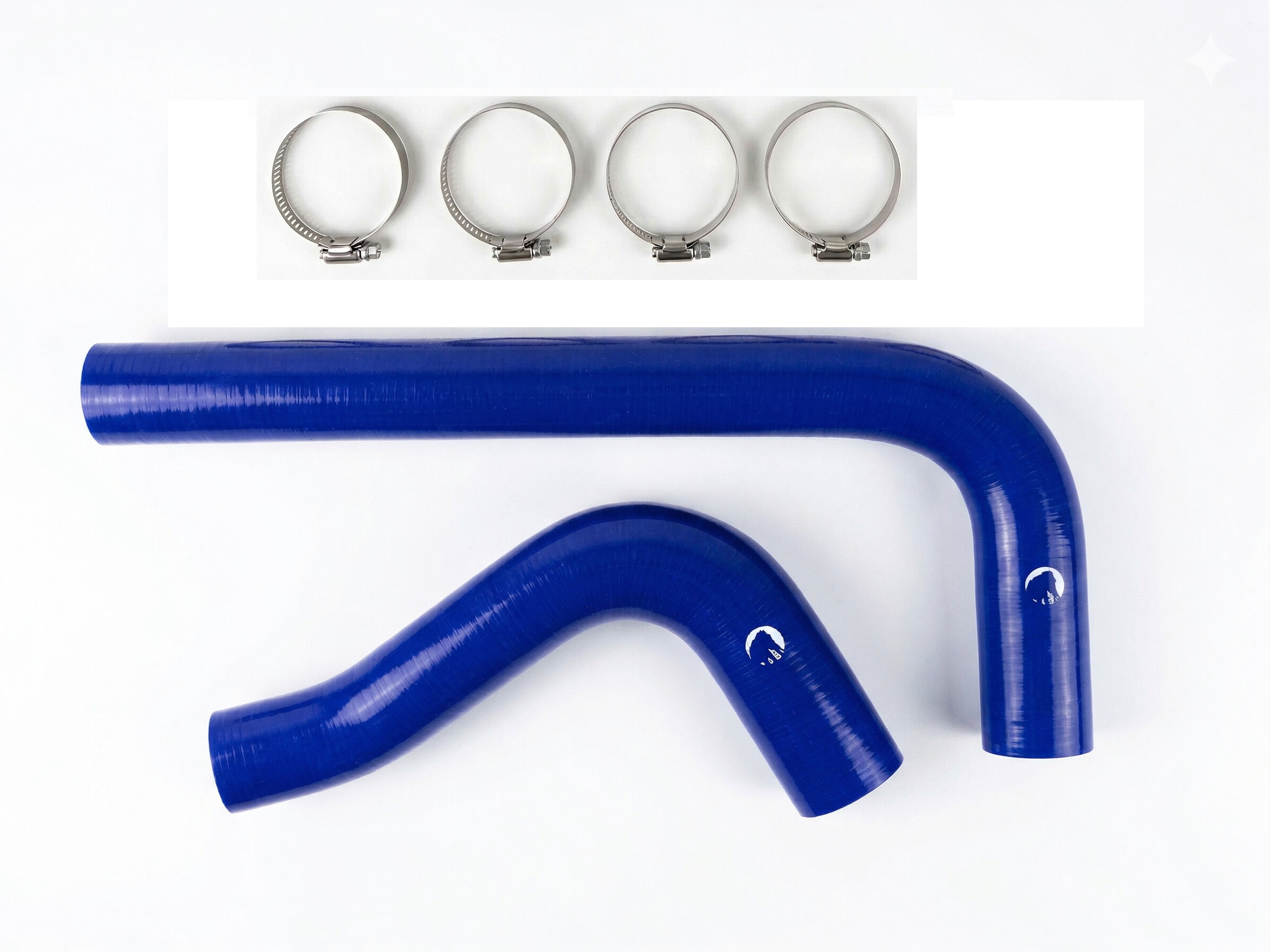 MAMCD671012BL-XQWKA Heavy Duty Silicone Coolant Hose Kit Fits 2010-2012 Dodge Ram Cummins 2500 3500 6.7L Diesel Blue Mammoth Parts - الصورة 1