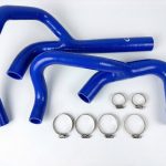 مجموعة خرطوم مبرد السيليكون المتينة المتوافقة مع أجزاء Dodge Ram Cummins Blue Mammoth 2013-2014