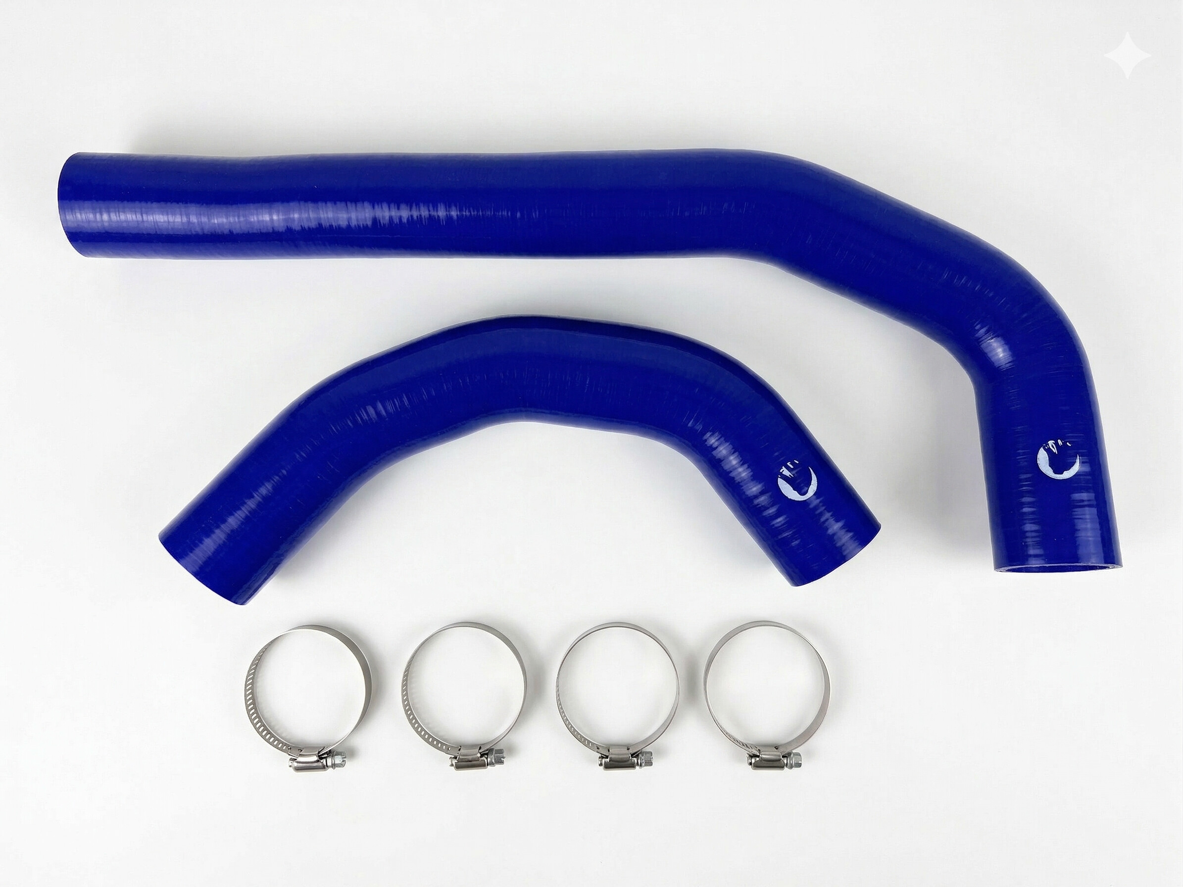 MAMCD671925BL-XQWKA Heavy Duty Silicone Coolant Hose Kit Compatible With 2019-2026 Dodge Ram Cummins Blue Mammoth Parts - الصورة 1