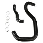 مجموعة خرطوم التبريد المصنوعة من السيليكون عالية الجودة مناسبة للسيارات من طراز 2005-2007 Ford من طراز Powerstroke Diesel Black Mammoth Parts