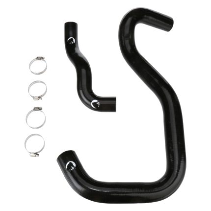 مجموعة خرطوم التبريد المصنوعة من السيليكون عالية الجودة مناسبة للسيارات من طراز 2005-2007 Ford من طراز Powerstroke Diesel Black Mammoth Parts