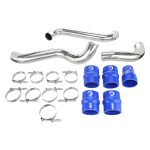 Intercooler Pipe and Silicone Boot Kit For 2011-2016 GM Chevy 6.6 Duramax Diesel (LML) Blue Mammoth Parts
