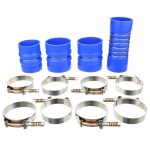 Heavy Duty Silicone Intercooler Boot Kit For 07.5-09 Dodge Ram Cummins 6.7L Diesel Blue Mammoth Parts