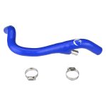 مجموعة خرطوم تصريف مبرد السيليكون الثقيل مناسبة للسيارات من طراز 2003-04 Ford 6.0 Powerstroke Blue Mammoth Parts