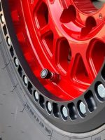 ⁦Monster Valve Flat2 - Dual Valve Stem Wheels - 5 Pack with Install Tools Power Tank⁩ - الصورة ⁦3⁩