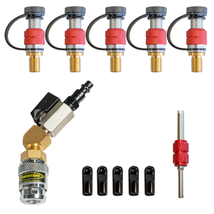 MV-LOCK Monster Valve Kit 5 Pack Power Tank