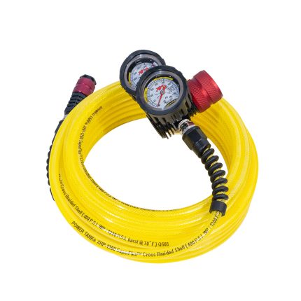 Nitrogen Regulator Kit for Shocks w/ 800 psi Analog Shock Inflator Gauge Power Tank