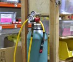 ⁦Nitrogen Regulator Kit for Shocks w/ 800 psi Analog Shock Inflator Gauge Power Tank⁩ - الصورة ⁦7⁩