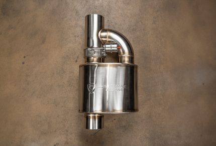 Off Road Universal Muffler Kit, Single Inlet Single Outlet, 101MM 4 Inch 1 Muffler Valvetronic Designs