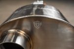 ⁦Off Road Universal Muffler Kit, Single Inlet Single Outlet, 101MM 4 Inch 1 Muffler Valvetronic Designs⁩ - الصورة ⁦4⁩