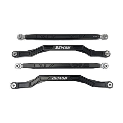 Rear Xtreme Heavy Duty Radius Rod Race Spec Black 20-24 Polaris RZR PRO XP Demon Powersports