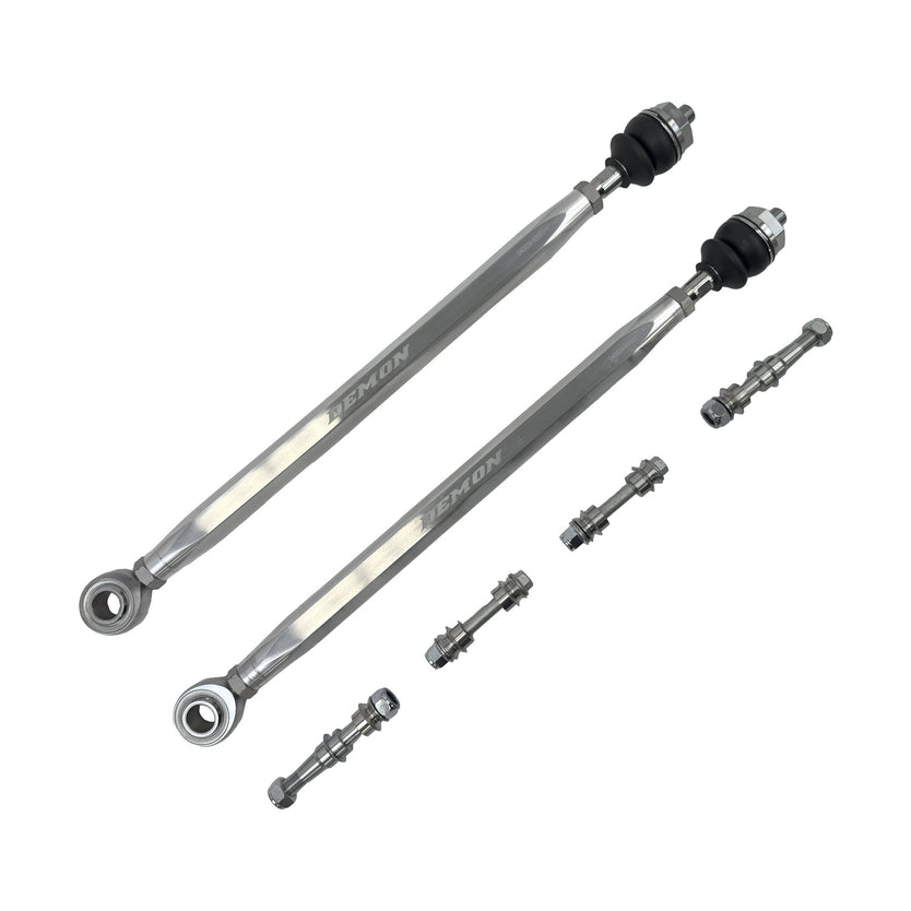 PATD-6002XHD-N-HVVF Front Xtreme Heavy Duty Tie Rod Race Spec Raw 14-22 Polaris RZR 1000/Turbo Demon Powersports - الصورة 1