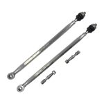 Front Xtreme Heavy Duty Tie Rod Race Spec Raw 18-21 Polaris RZR Turbo S Demon Powersports